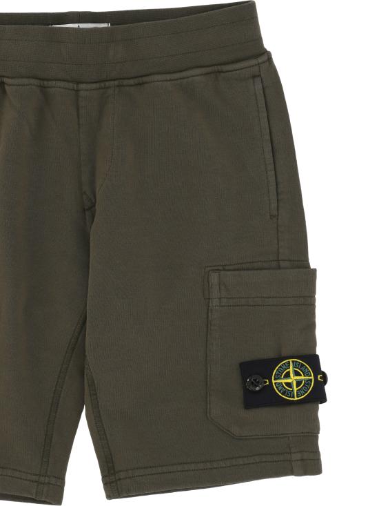 25SS [키즈] 스톤 아일랜드 쇼츠/버뮤다 K1S166200006 S0040V0054 Verde scuro - STONE ISLAND