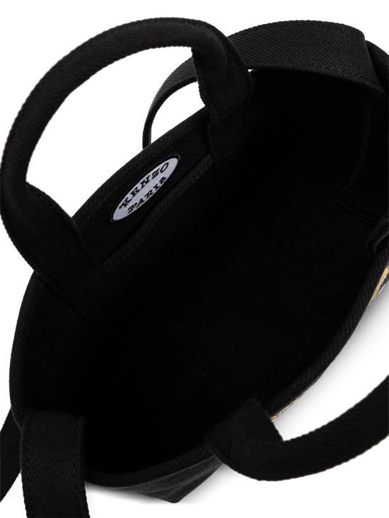 25SS 겐조 토트백 FF58SA910F37 99 Black - KENZO