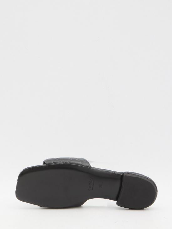 25SS 구찌 뮬/슬리퍼 816330AAEA2 1000 BLACK - GUCCI