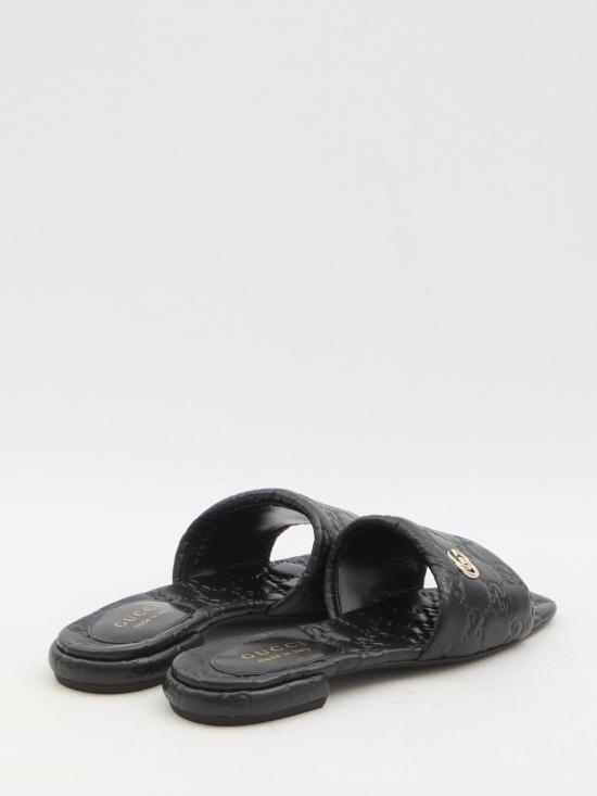 25SS 구찌 뮬/슬리퍼 816330AAEA2 1000 BLACK - GUCCI