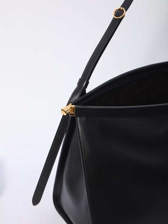 25SS 알라이아 토트백 AA1S01441CA332 999 BLACK - ALAIA