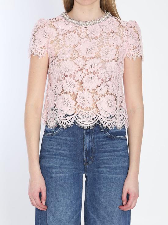 25SS 셀프 포트레이트 반팔 티셔츠 SS25049T PINK