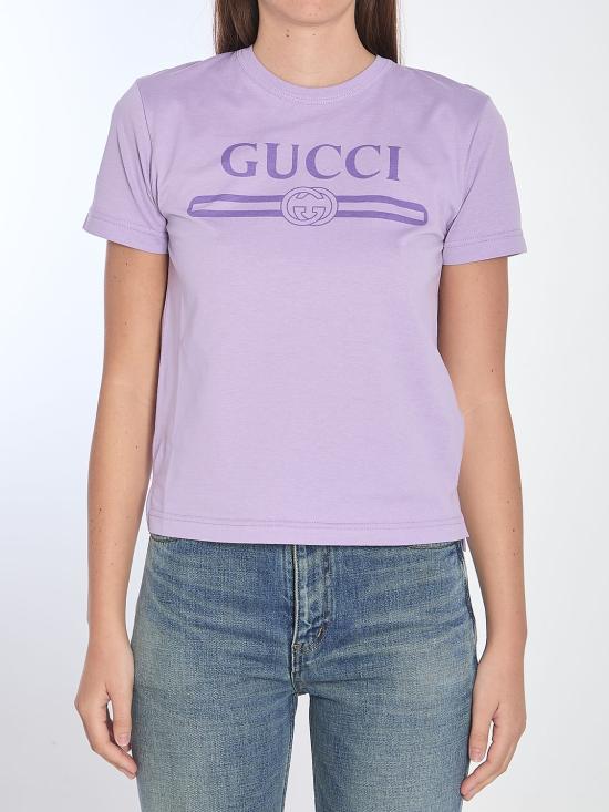 25SS 구찌 반팔 티셔츠 805285XJG05 5959 LILAC