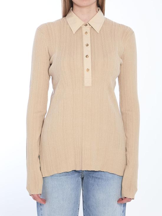 25SS 토템 긴팔 티셔츠 252WRT0453YA0044 BEIGE