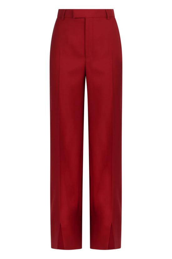 25SS 구찌 스트레이트 팬츠 828769Z7AO2 6052 RED