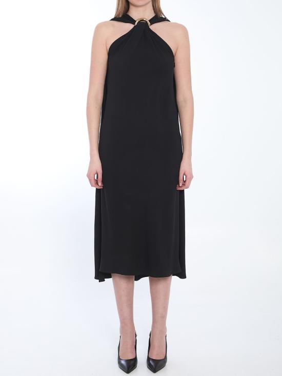 25SS 구찌 미디 원피스 830856ZAF5Z 1000 BLACK