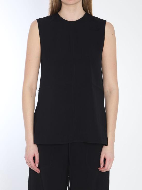 25SS 토템 민소매 티셔츠 252WRT0508FB0192 BLACK