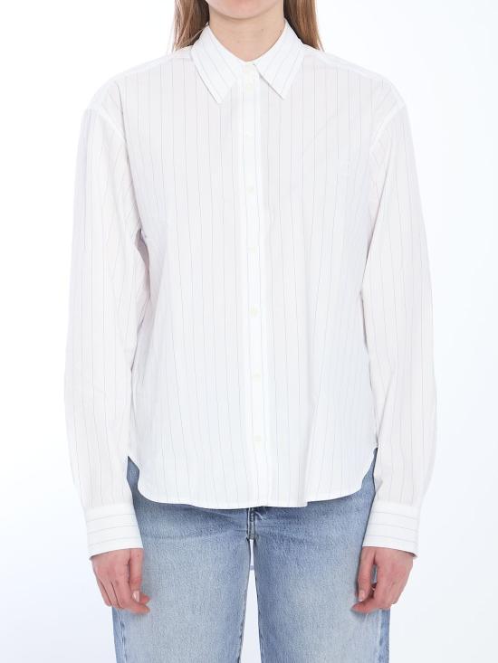 25SS 토템 블라우스 252WRT0356FB0076 WHITE