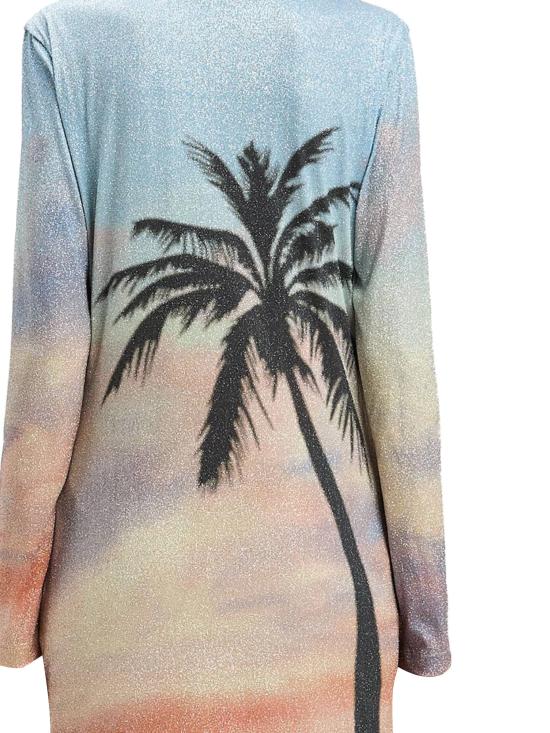 25SS 팜앤젤스 숏 원피스 PWDB256S25FAB001 8410 MultiColour - PALM ANGELS