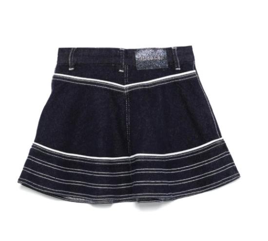 25SS [키즈] 모나리자 스커트 19E701 50210056 Denim - MONNALISA