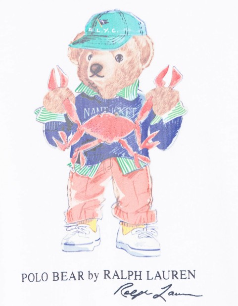 25SS [키즈] 폴로 랄프로렌 티셔츠 322973136 002WHITE BEAR White bear - POLO RALPH LAUREN