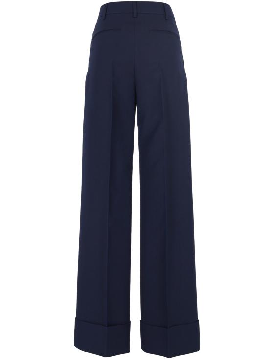 25SS 발렌티노 PAP 스트레이트 팬츠 6B3RB665 1CFD51 Blue - VALENTINO PAP