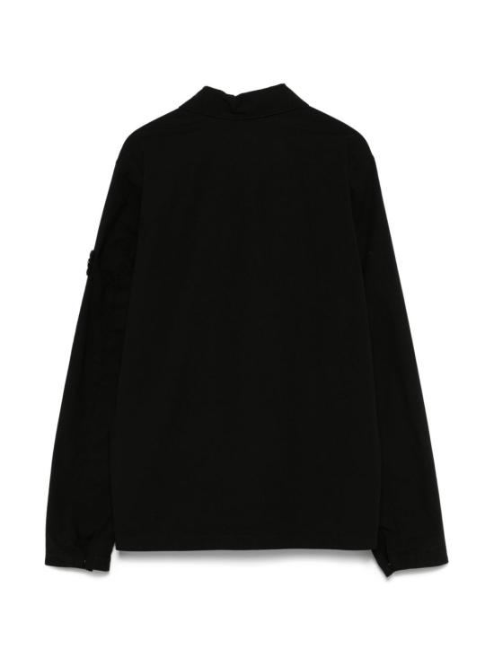 25SS [키즈] 스톤 아일랜드 셔츠 K1S161200001 S0001V0029 Black - STONE ISLAND