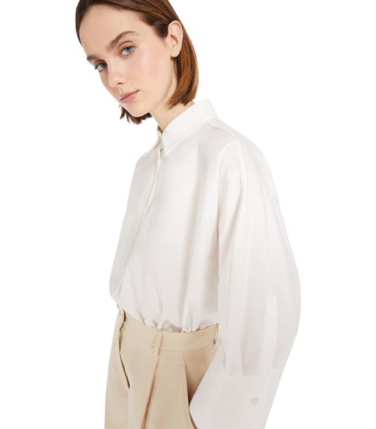 25SS 위켄드막스마라 셔츠 2515111092600 004 38 White - WEEKEND MAX MARA