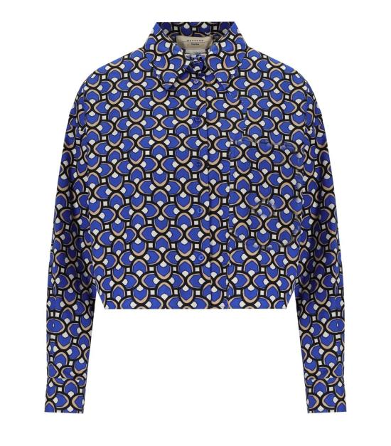 25SS 위켄드막스마라 셔츠 2515111112600 005 40 Blue