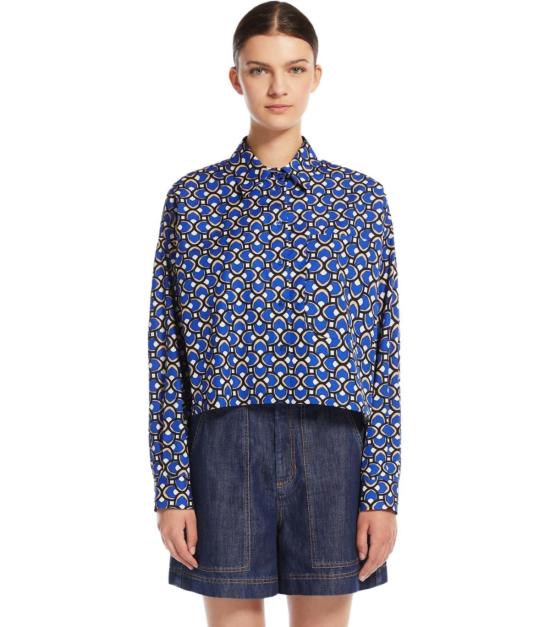 25SS 위켄드막스마라 셔츠 2515111112600 005 40 Blue - WEEKEND MAX MARA