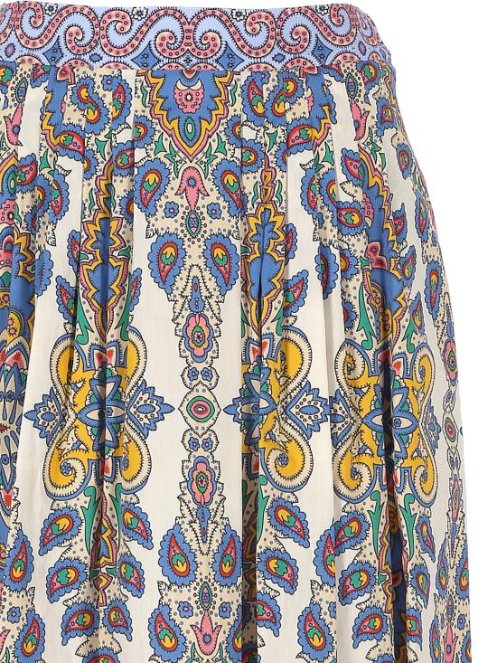 25SS 에트로 롱 스커트 WRFA0112 99SP5B3X0800 MultiColour - ETRO