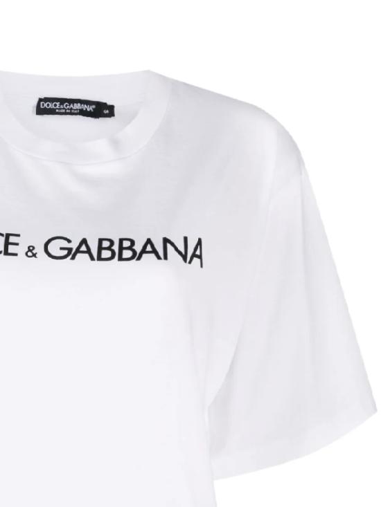 25SS 돌체앤가바나 반팔 티셔츠 F8U10T G7H4PW0800 White - DOLCE & GABBANA
