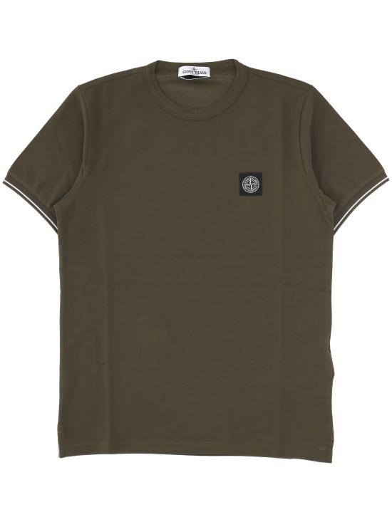 25SS [키즈] 스톤 아일랜드 티셔츠 K1S162100001 S0018V0054 Green