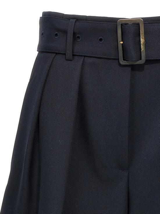 24FW 골든구스 / 여성 데메테르 버뮤다 팬츠 GWP00983P0006205048650486 Blue BPG - GOLDEN GOOSE