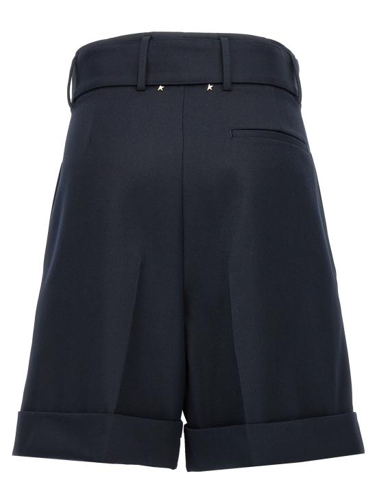 24FW 골든구스 / 여성 데메테르 버뮤다 팬츠 GWP00983P0006205048650486 Blue BPG - GOLDEN GOOSE