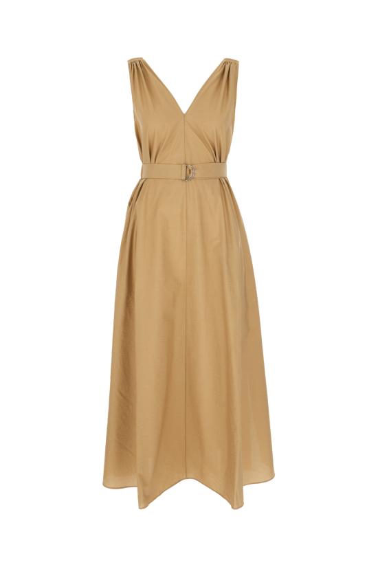 25SS 브루넬로 쿠치넬리 미디 원피스 M0F79A5092 C2871 BROWN