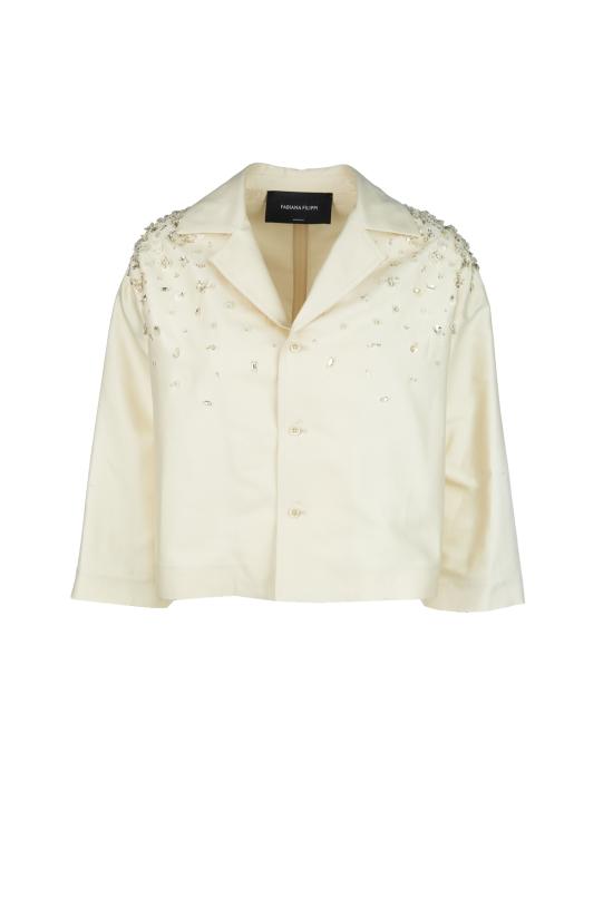 25SS 파비아나 필리피 자켓 GCD275F232L375 0149 VANIGLIA