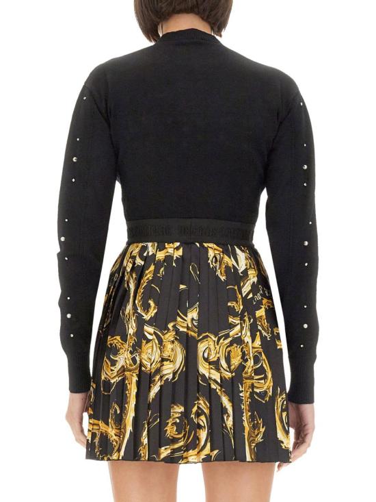 24FW 베르사체 스웨터 77HAFM30 CMN60899 Black - VERSACE