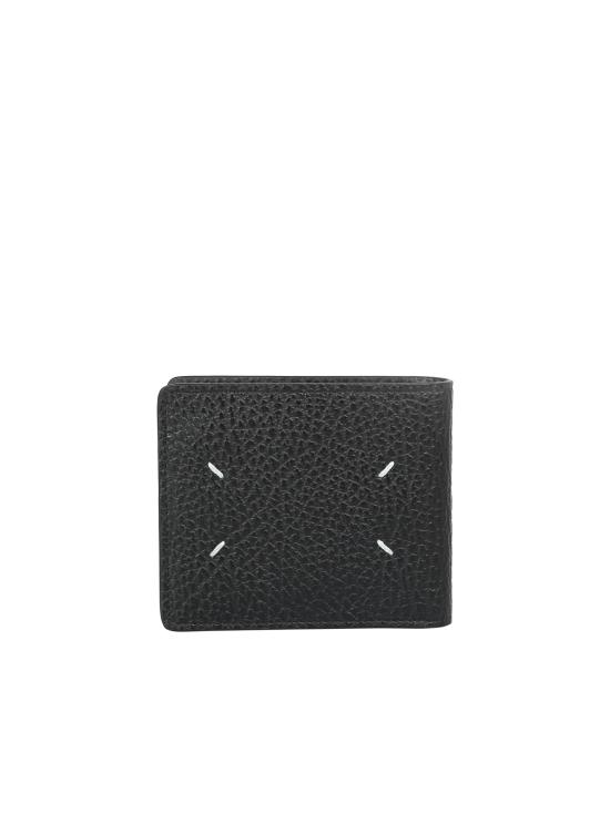 26SS 마르지엘라 4스티치 반지갑 SA1UI0016 P4455 T8013 Black - MAISON MARGIELA