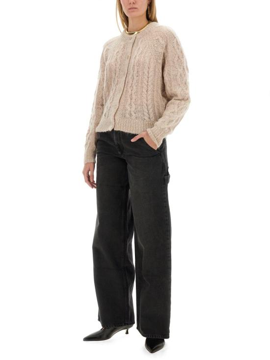 24FW 이자벨마랑에뚜왈 가디건 CA0084FA B3L09E90BE Beige - ISABEL MARANT ETOILE