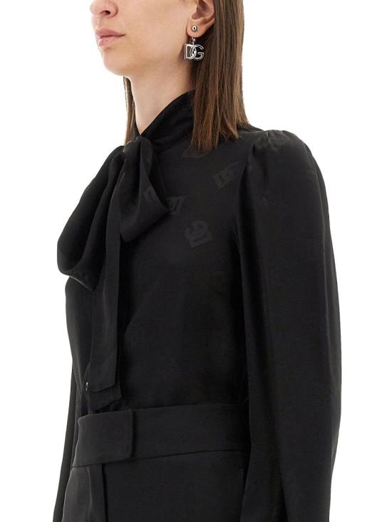 24FW 돌체앤가바나 블라우스 F5Q44T FJ1JON0000 Black - DOLCE & GABBANA