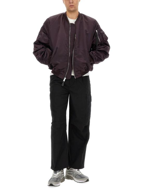 24FW 알파 봄버 자켓 146115UVF 719 Black - ALPHA