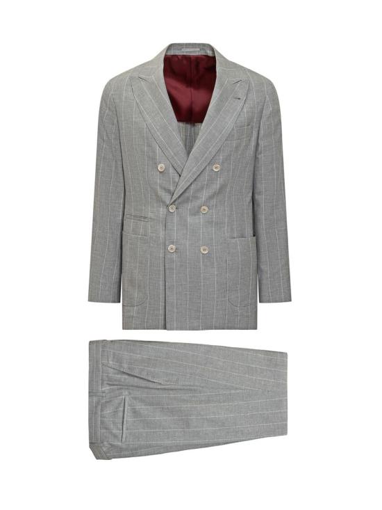 25SS 브루넬로 쿠치넬리 수트 세트 MR473LDBH C004 GREY