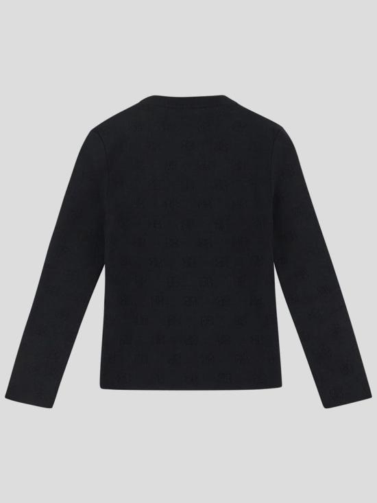 25SS 발렌시아가 긴팔 티셔츠 793613T52151000 Black - BALENCIAGA