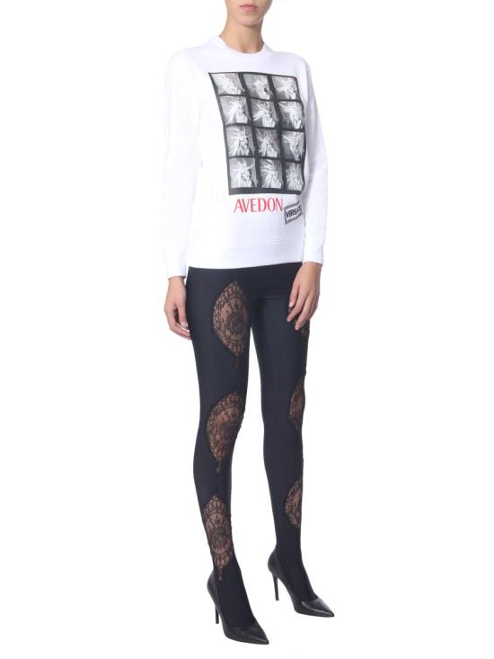  베르사체 긴팔 티셔츠 A84808 A227994A1001 WHITE - VERSACE