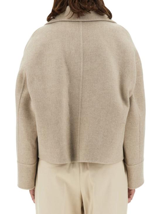 24FW 브루넬로 쿠치넬리 코트 MD5327960 C001 Beige - BRUNELLO CUCINELLI