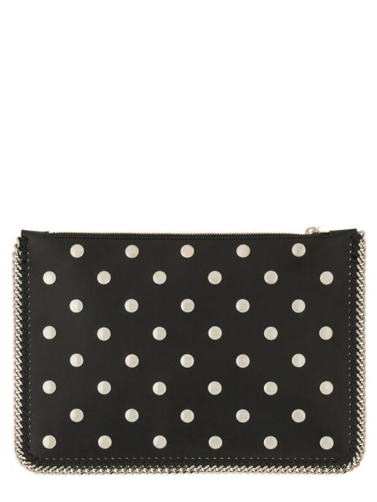 24FW 스텔라 맥카트니 클러치/파우치 7B0112 WP04471000 Black - STELLA MCCARTNEY