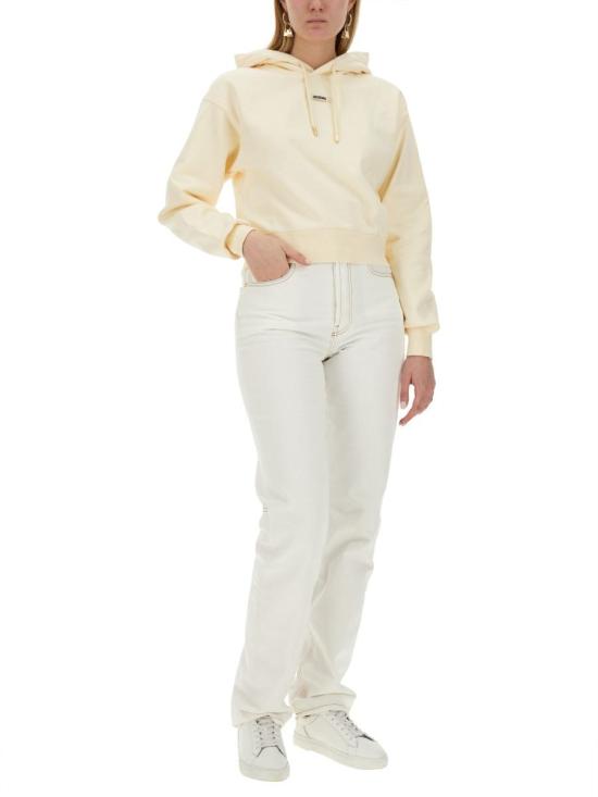 24FW 자크뮈스 후드 티셔츠 241JS162 2341130 Beige - JACQUEMUS