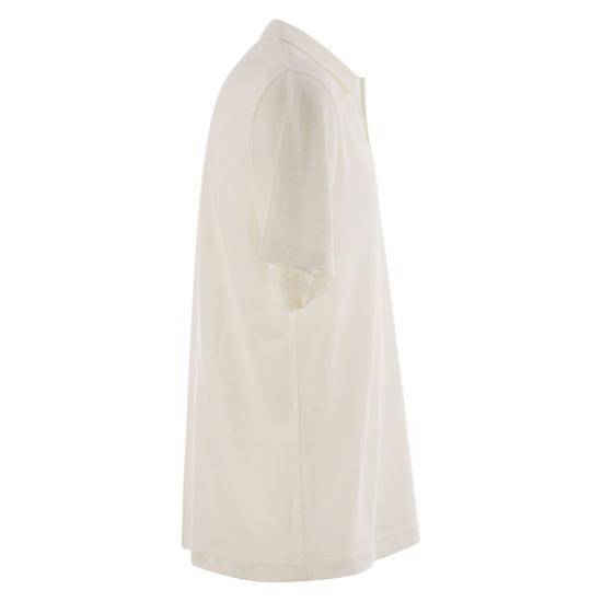 25SS 세인트바쓰 폴로 티셔츠 FRS0001 WHITE - MC2 SAINT BARTH