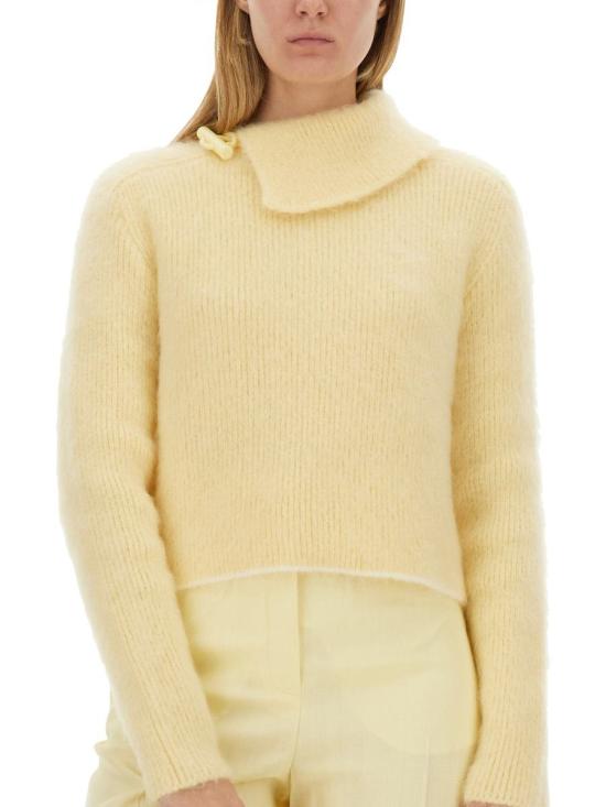 24FW 자크뮈스 터틀넥 243KN545 2317210 YELLOW - JACQUEMUS