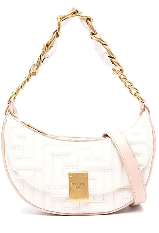  발망 숄더백 CN1BP870LNQD BALMAIN DONNA White