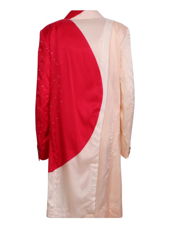  이세이 미야케 코트 IM28FD041 98 Pink - ISSEY MIYAKE