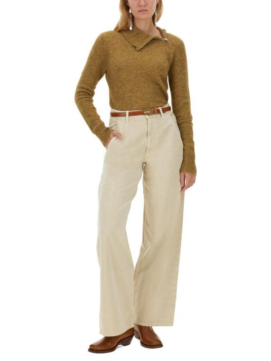 24FW 이자벨마랑에뚜왈 스트레이트 팬츠 PA0396FA B3H02E23EC POWDER - ISABEL MARANT ETOILE