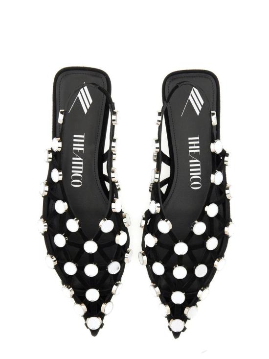 24FW 디 아티코 플랫 슈즈 246WS801 L007SR100 Black - THE ATTICO