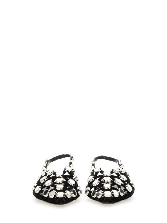 24FW 디 아티코 플랫 슈즈 246WS801 L007SR100 Black - THE ATTICO