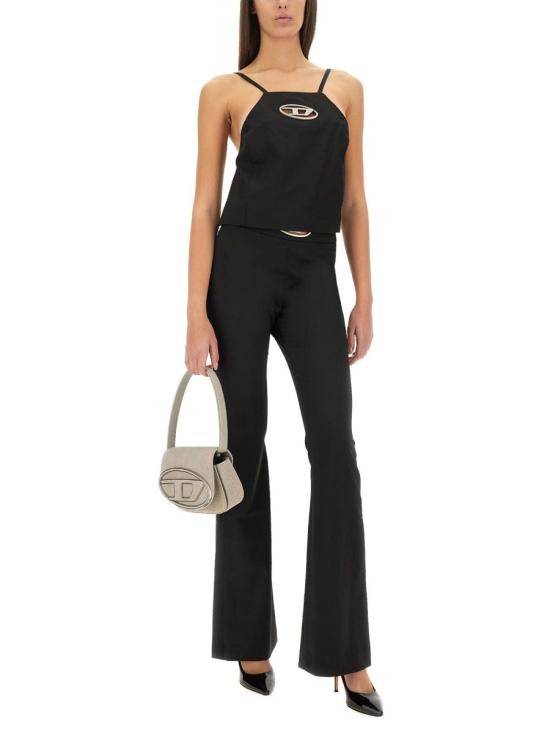 24FW 디젤 스트레이트 팬츠 A14390 0PHAL9XX Black - DIESEL