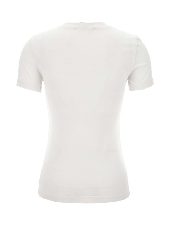 25FW 베르사체 반팔 티셔츠 77HAHT00 CJ03TG03 White - VERSACE