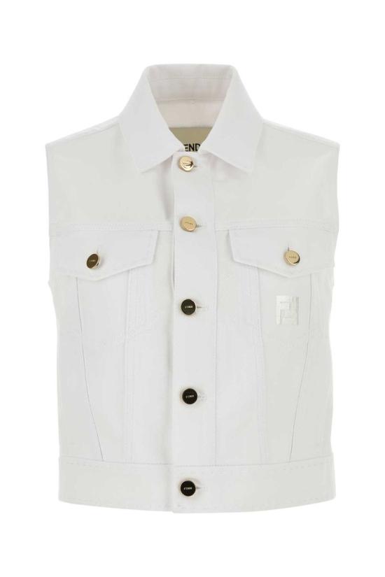  펜디 베스트 FLF775 AOE7F0ZNM WHITE