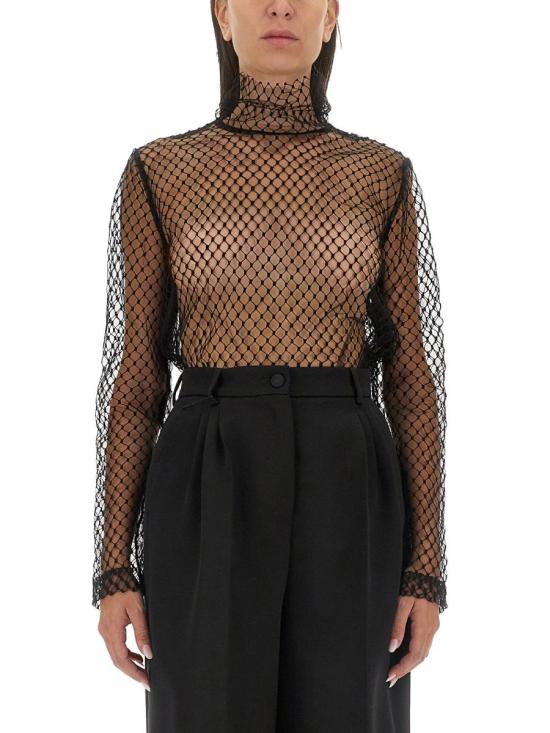 24FW 돌체앤가바나 긴팔 티셔츠 F7AI7T HLM83N0000 Black