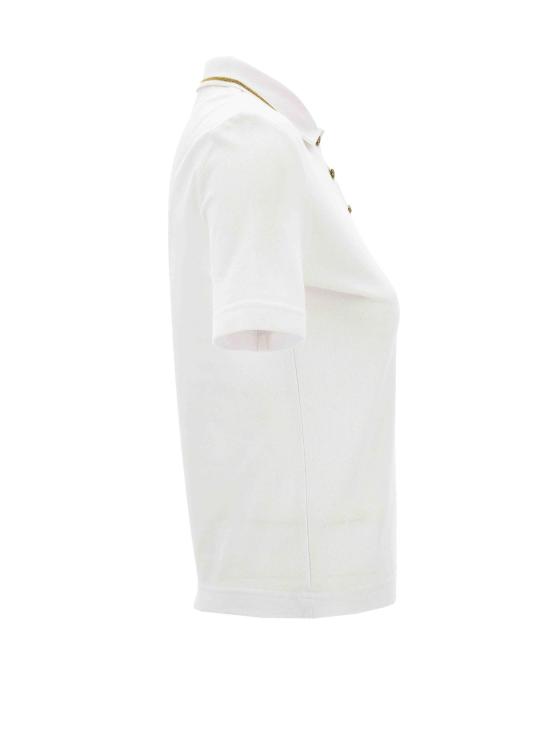 25FW 베르사체 폴로 티셔츠 77HAGT00 CJ01TG03 White - VERSACE